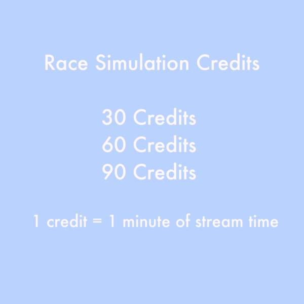 Race Simulation Credits